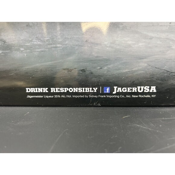 Yagermeister 24"x18" Deer & Beer Raised Metal Sign - Man Cave/Garage - Picture 3 of 4